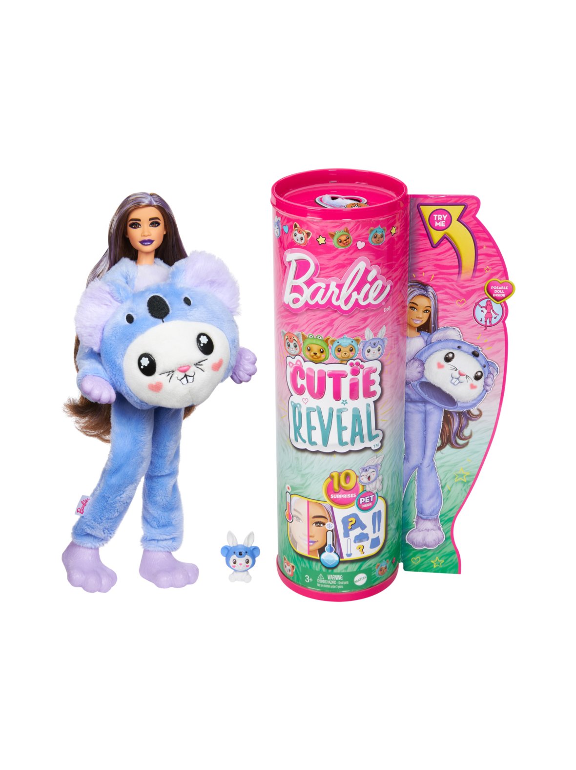 Barbie cutie reveal -nalle koalapuvussa 29 cm