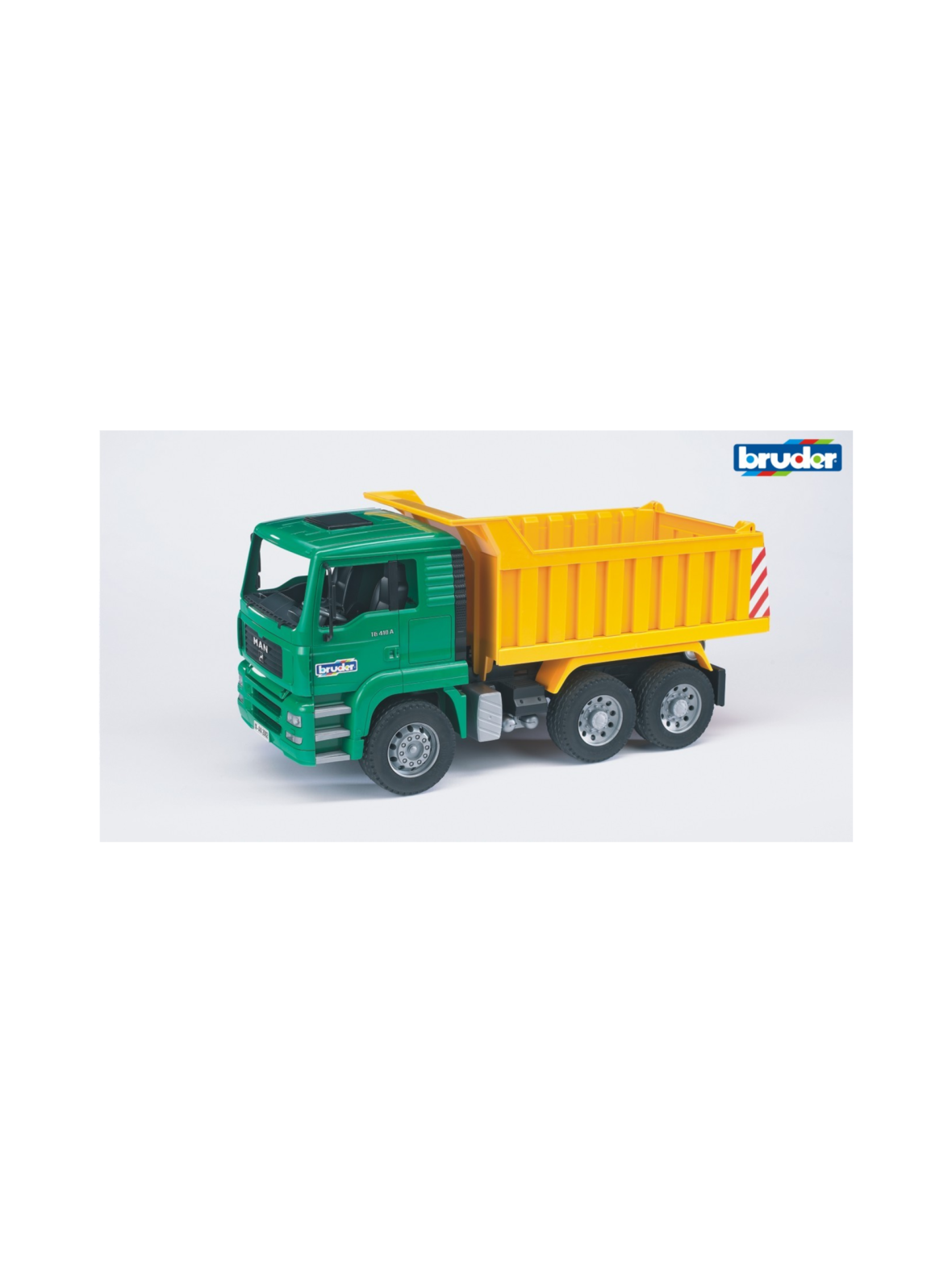 Bruder man-kippikuorma-auto, 1:16