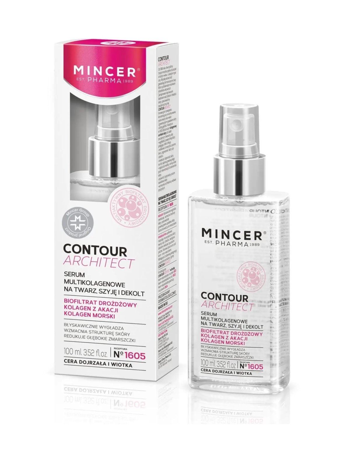 Contour architect multi-collagen face serum -silottava suihkeseerumi 100ml