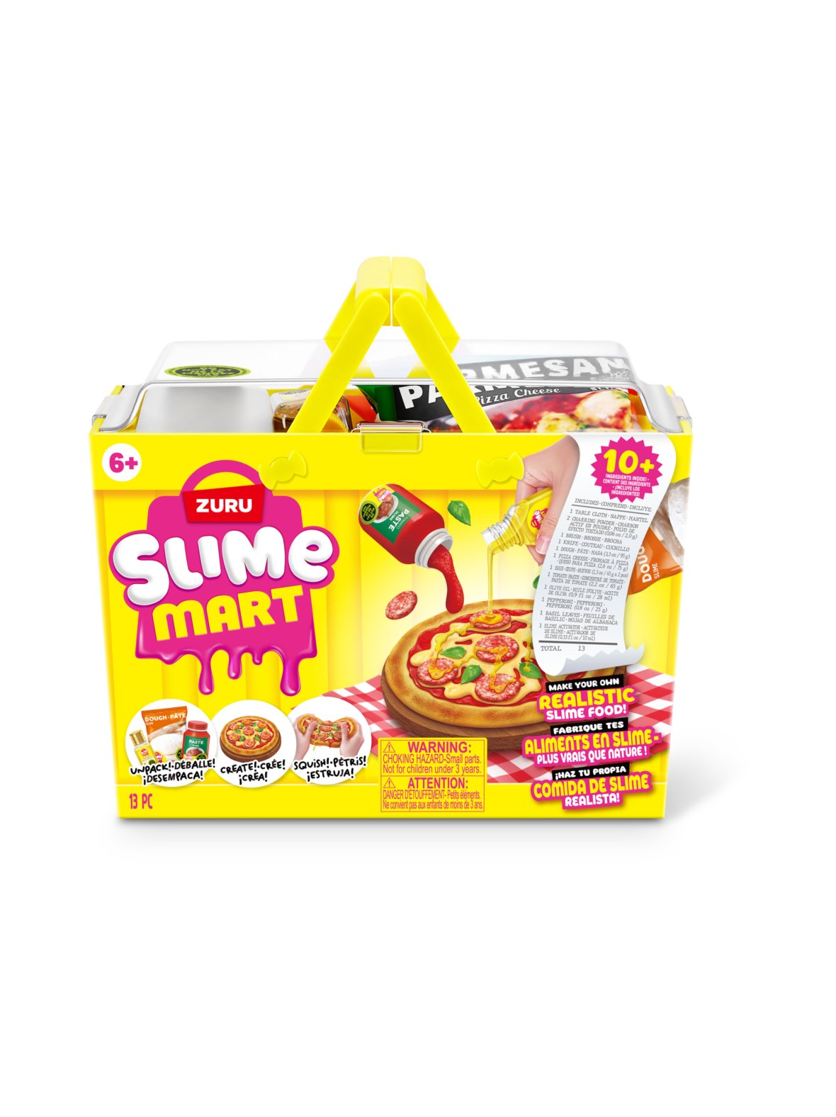 Slime mart ostoskori pizza