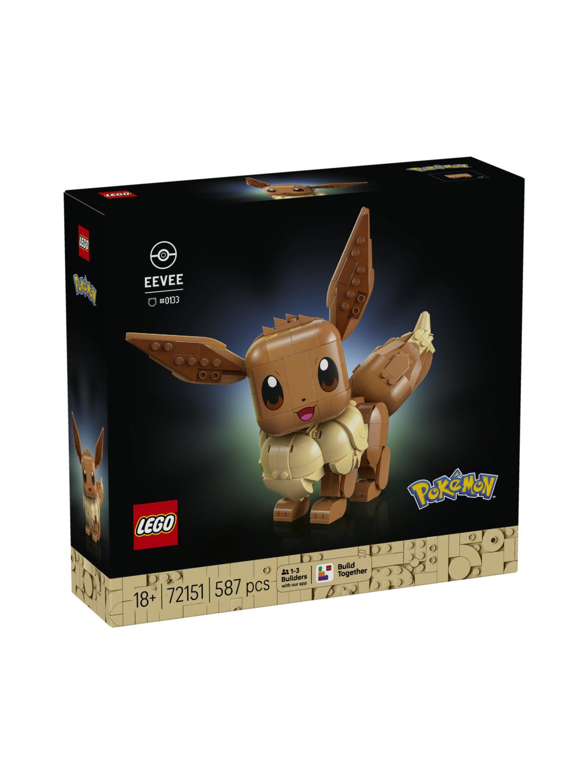 Lego pokémon eevee 72151