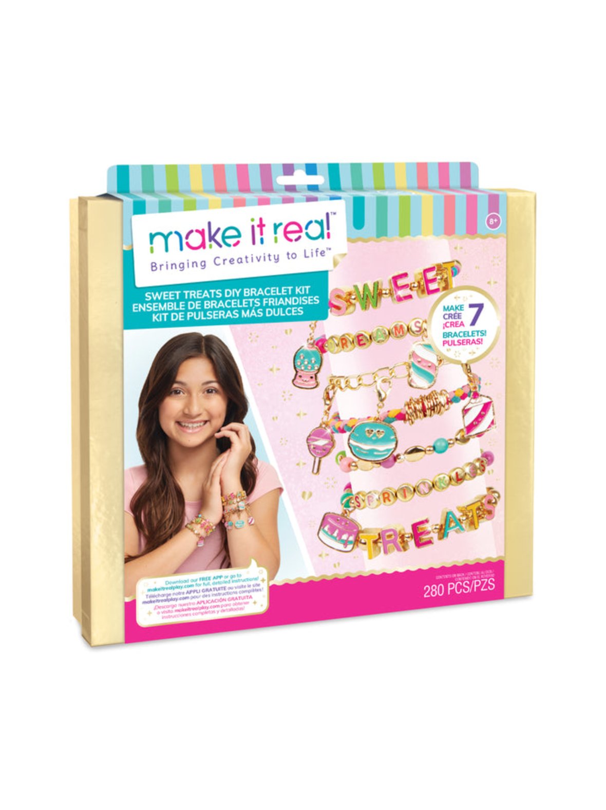 Make it real rannekorujen valmistussetti sweet treats