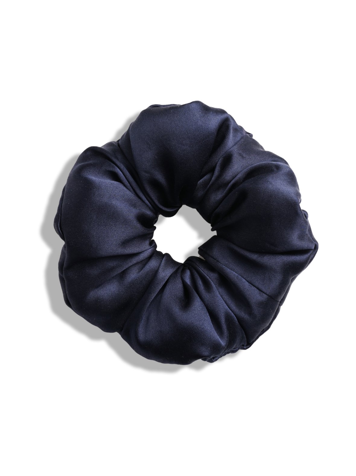 Oversized pillow scrunchie -hiusdonitsi - tummansininen