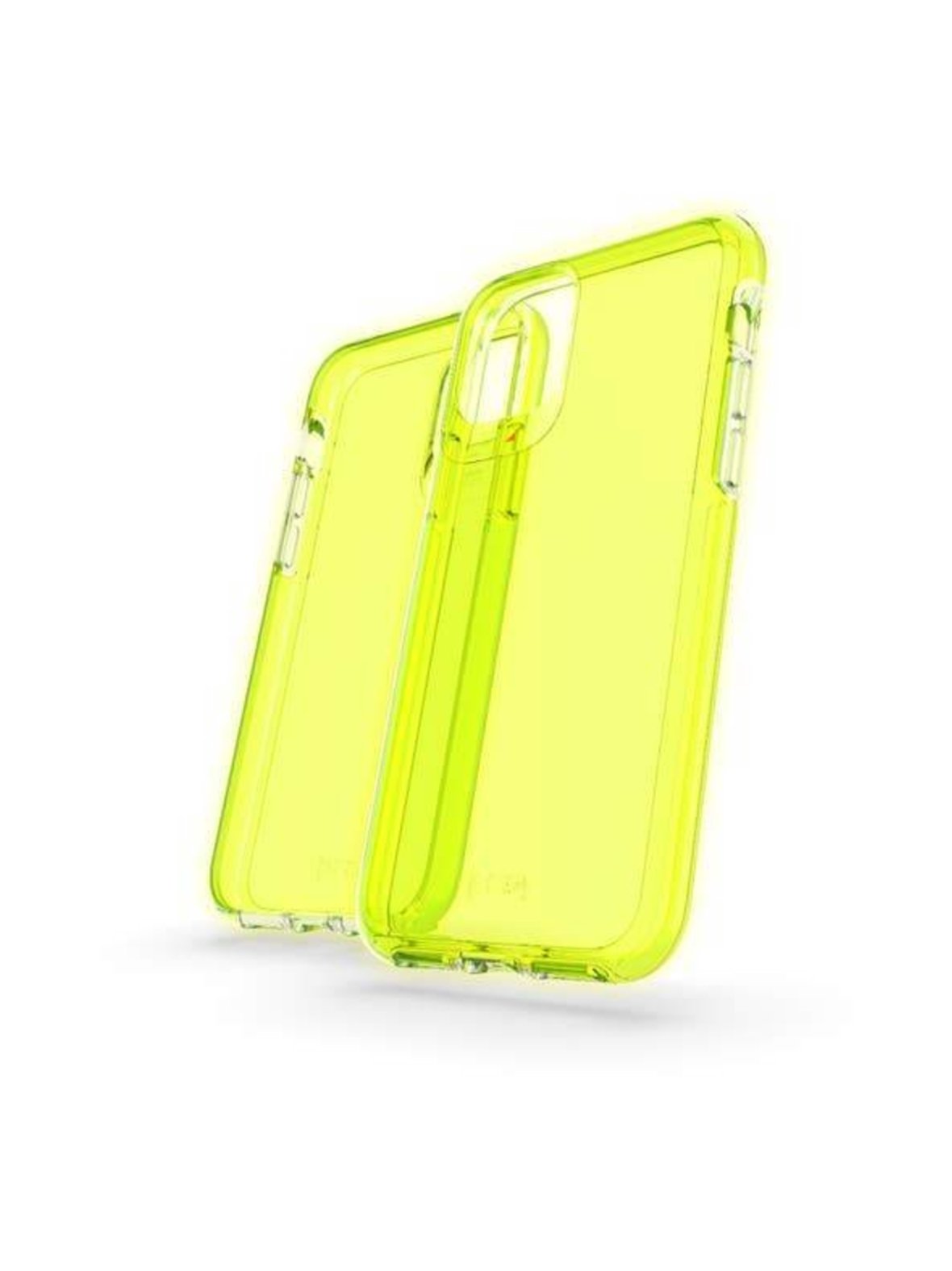 Crystal palace iphone 11 pro -suojakuori (neon yellow)
