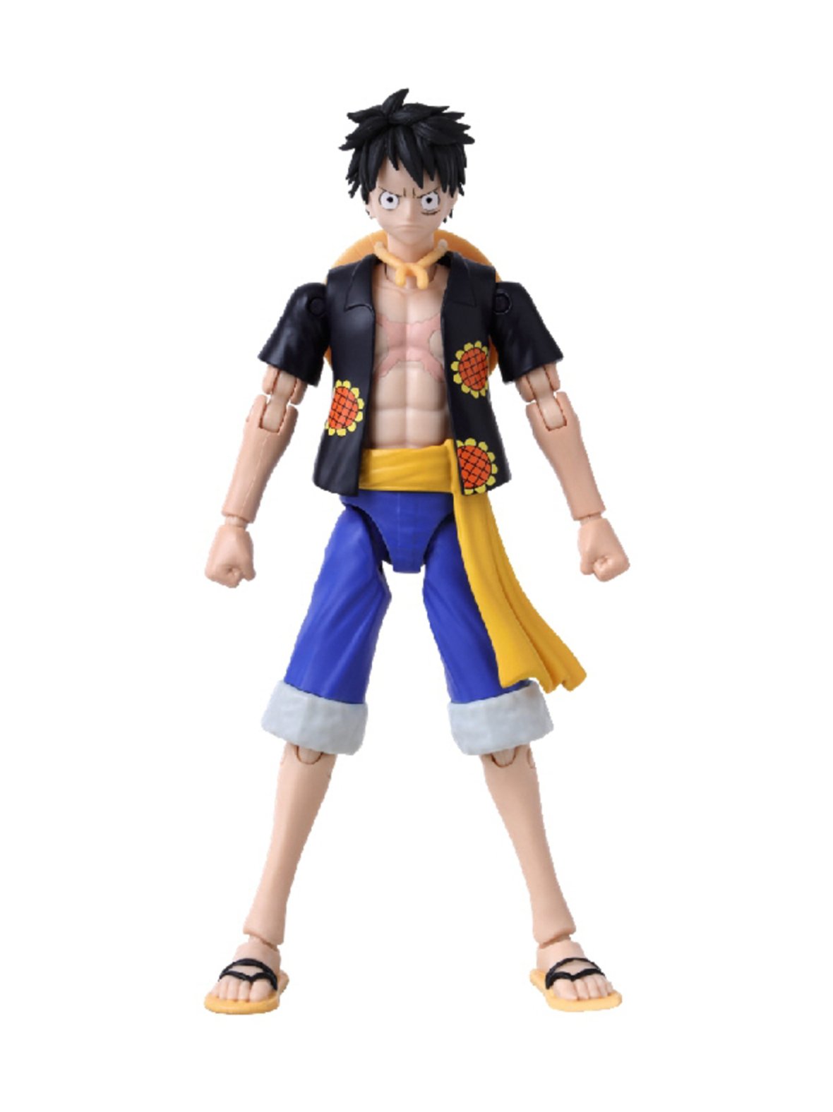 Anime heroes one piece hahmo monkey d. luffy (dressrosa version), 16 cm