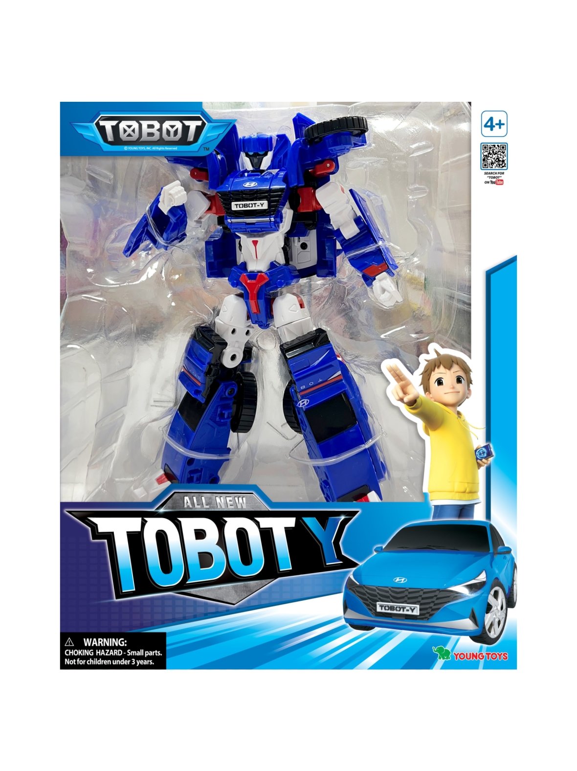 Tobot tobot y toimintahahmo, 25 cm