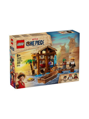 Lego one piece tuulimyllykylän mökki 75636