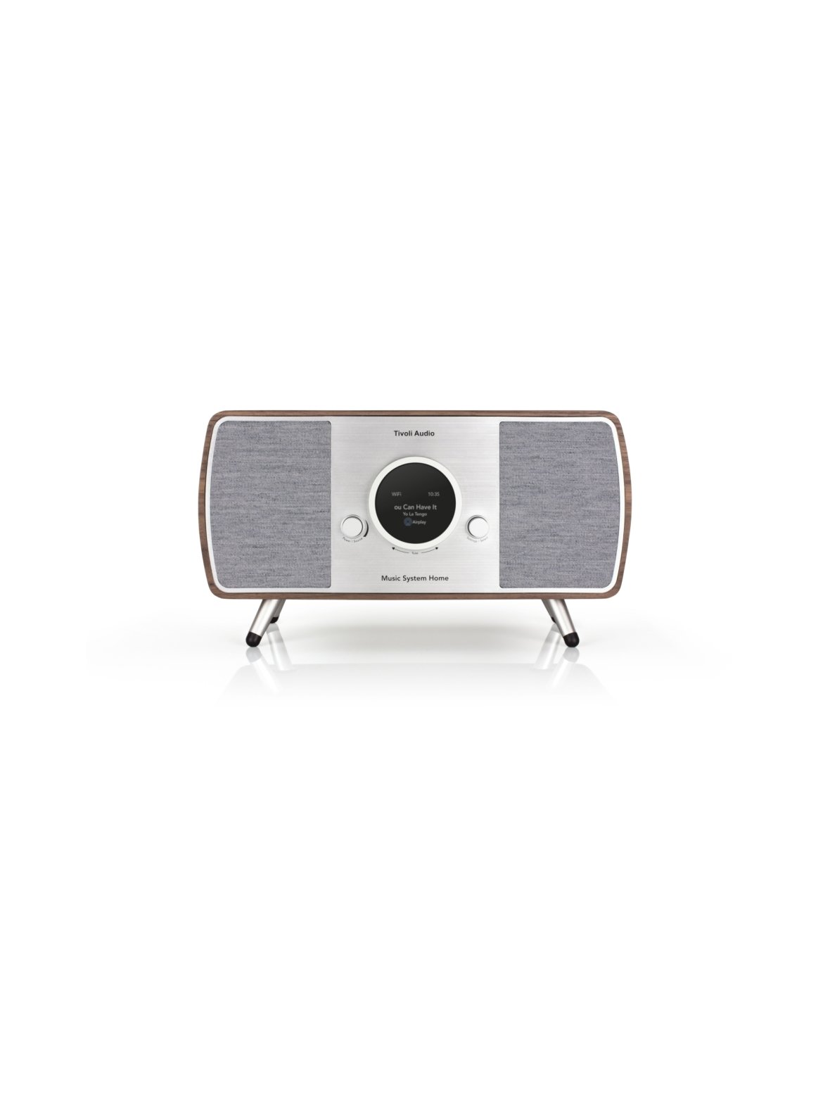 Tivoli audio music system home g.2 pähkinäpuu/harmaa
