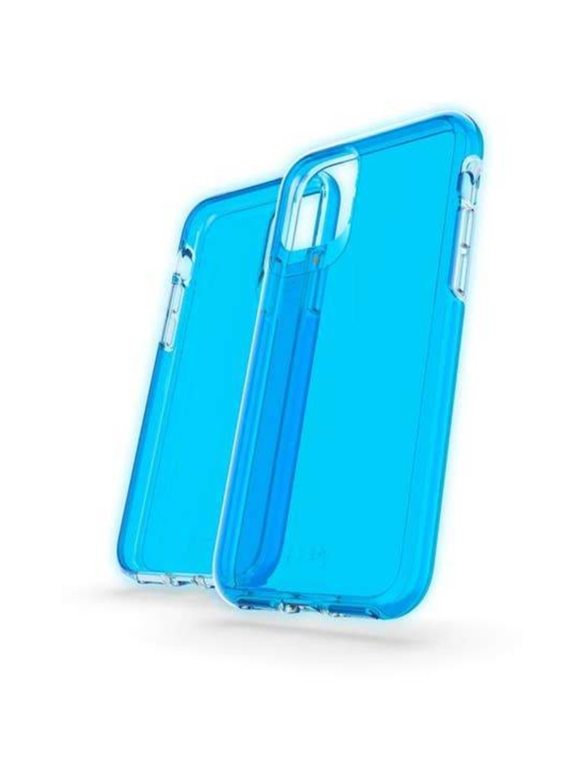 Crystal palace iphone 11 pro -suojakuori (neon blue)