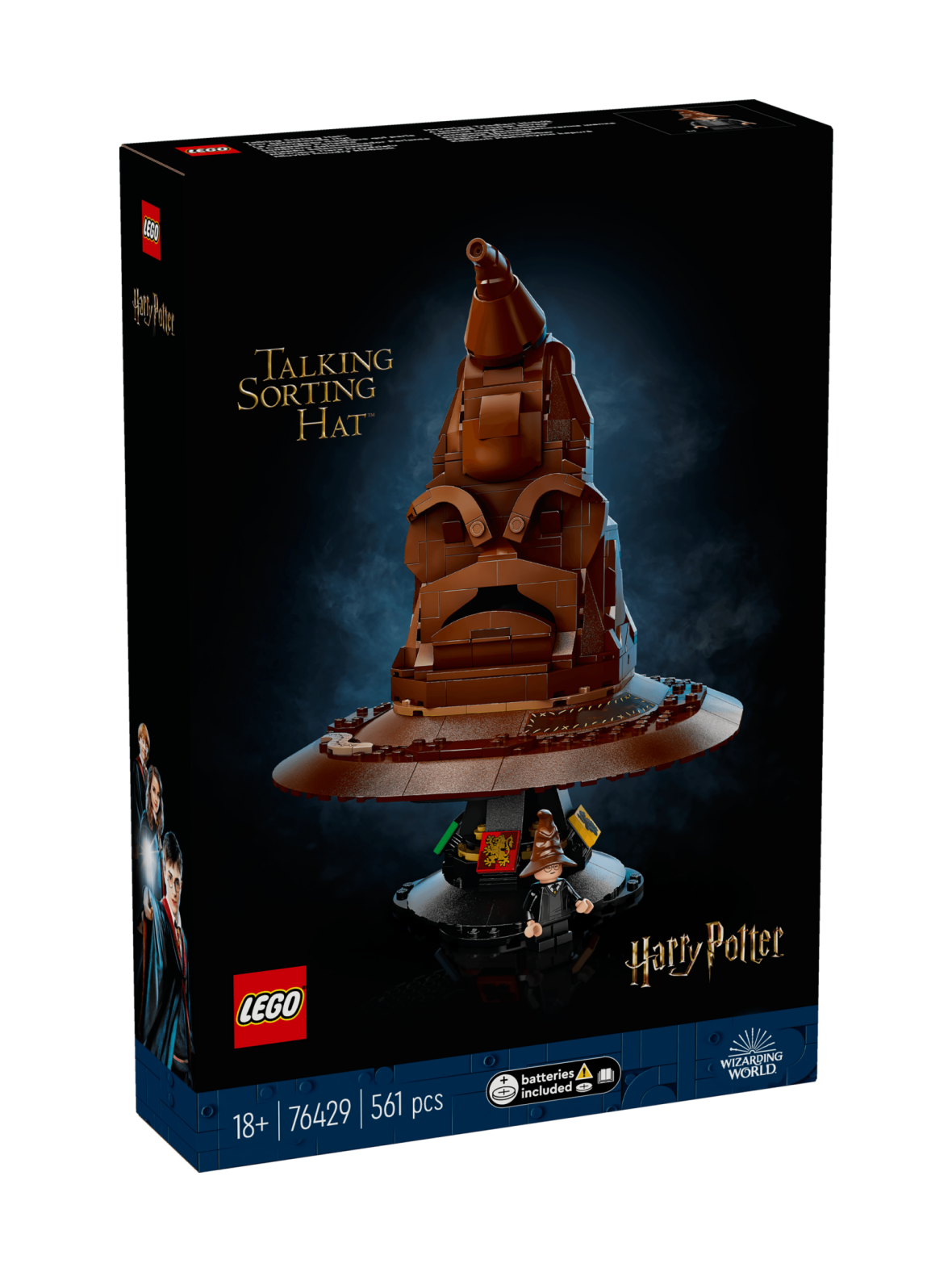 Lego harry potter puhuva lajitteluhattu 76429