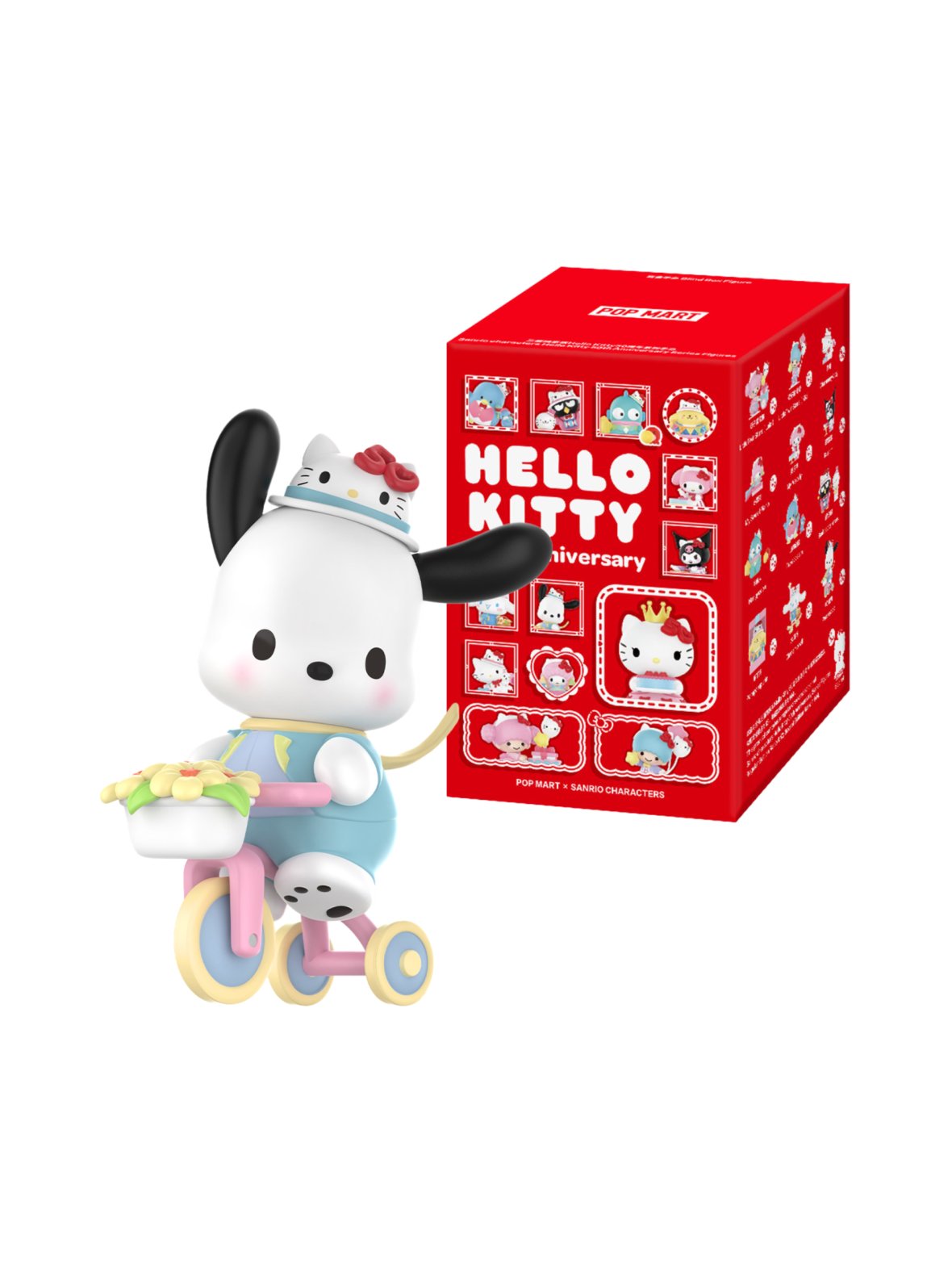Pop mart yllätyshahmo - sanrio: hello kitty (50th anniversary series)