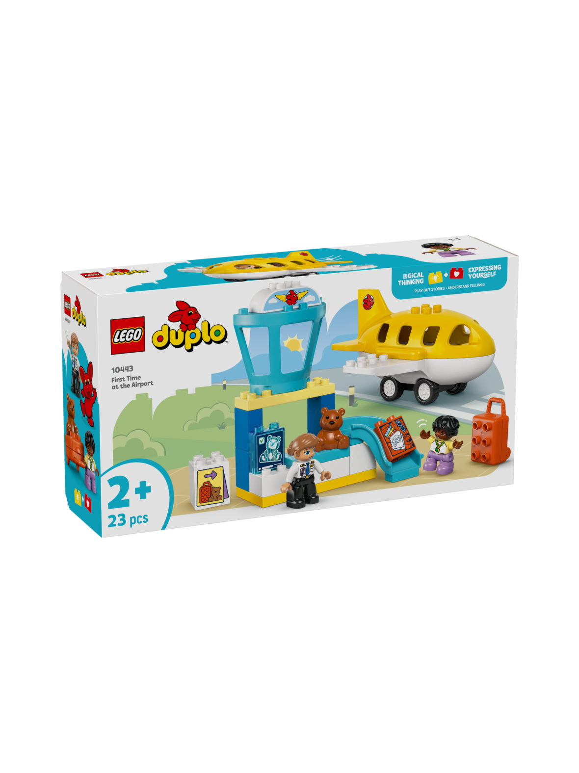 Lego duplo town ensimmäinen kerta lentokentällä 10443
