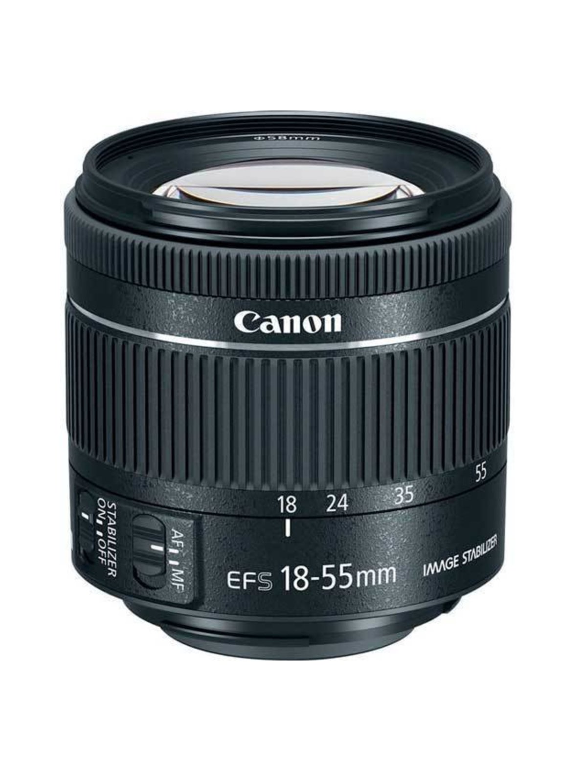 Canon ef-s 18-55mm f/4-5.6 is stm -objektiivi