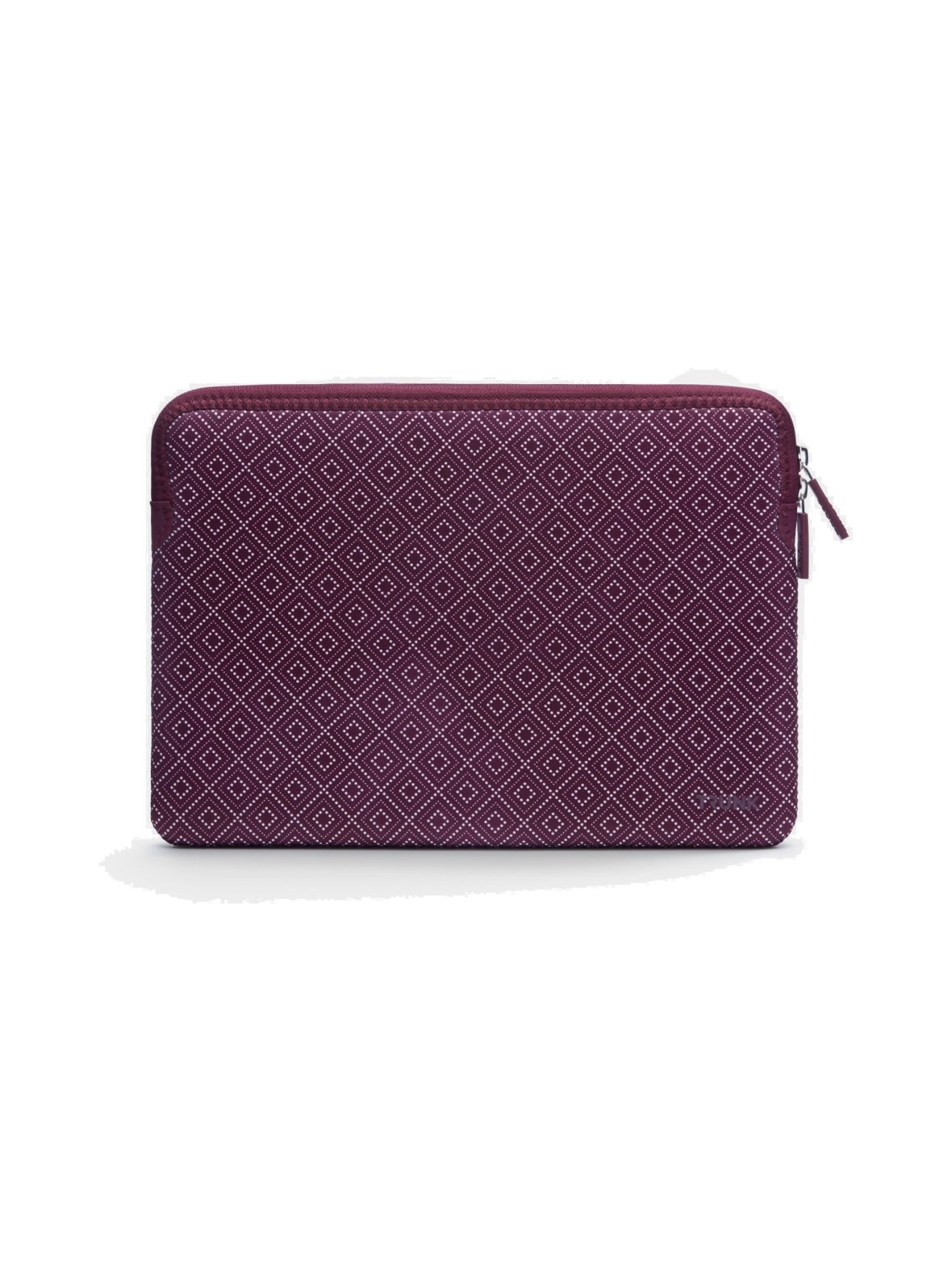 Suoja macbook pro & air 13'' -tietokoneille - wine red rhombe
