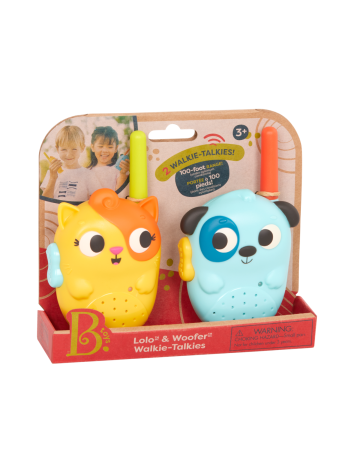 B. toys radiopuhelinsetti lolo & woofer