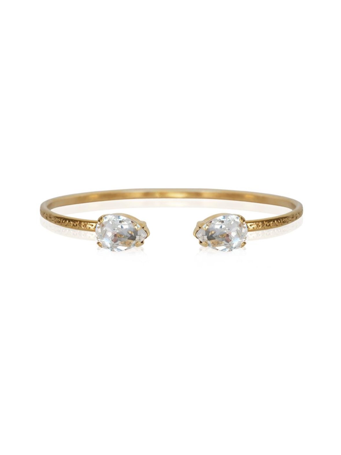 Petite drop bracelet gold