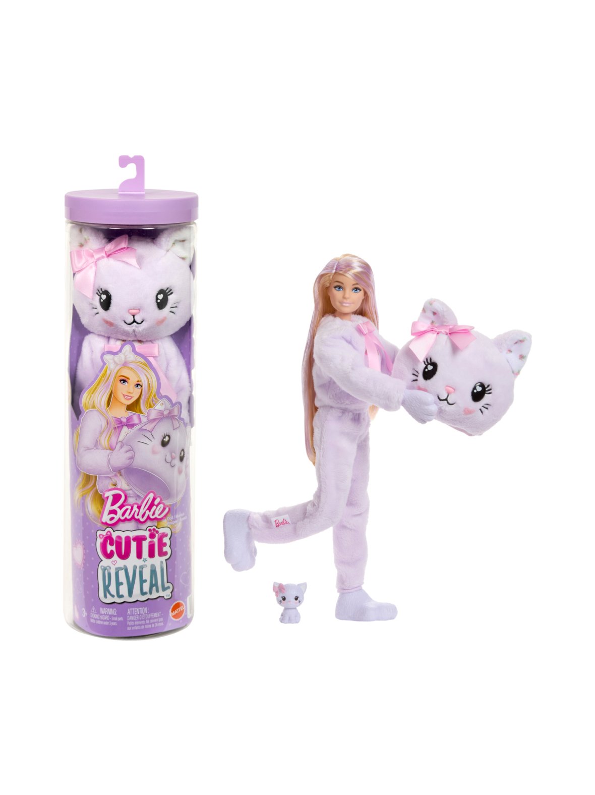 Barbie  cutie reveal -nukke, kissa