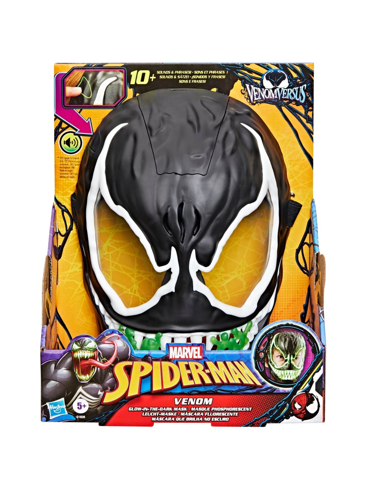 Spider-man roolileikkinaamio venom versus