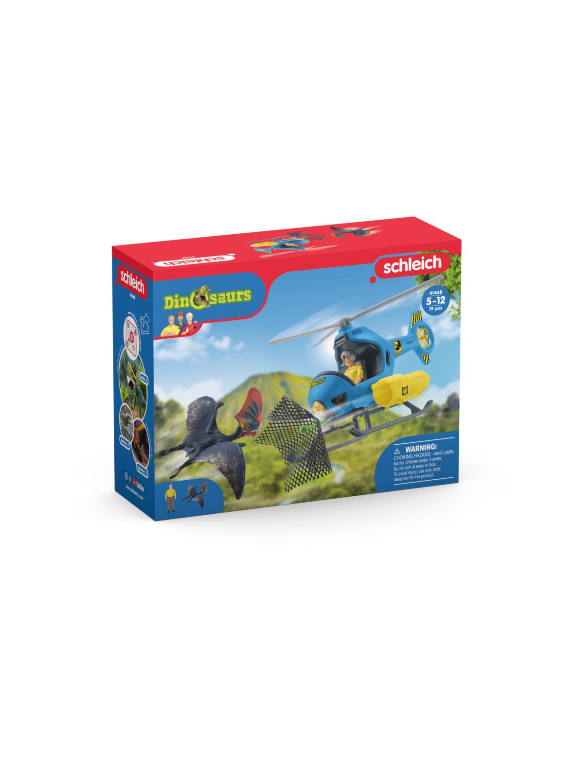 Schleich dinosaurs hyökkäys ilmasta