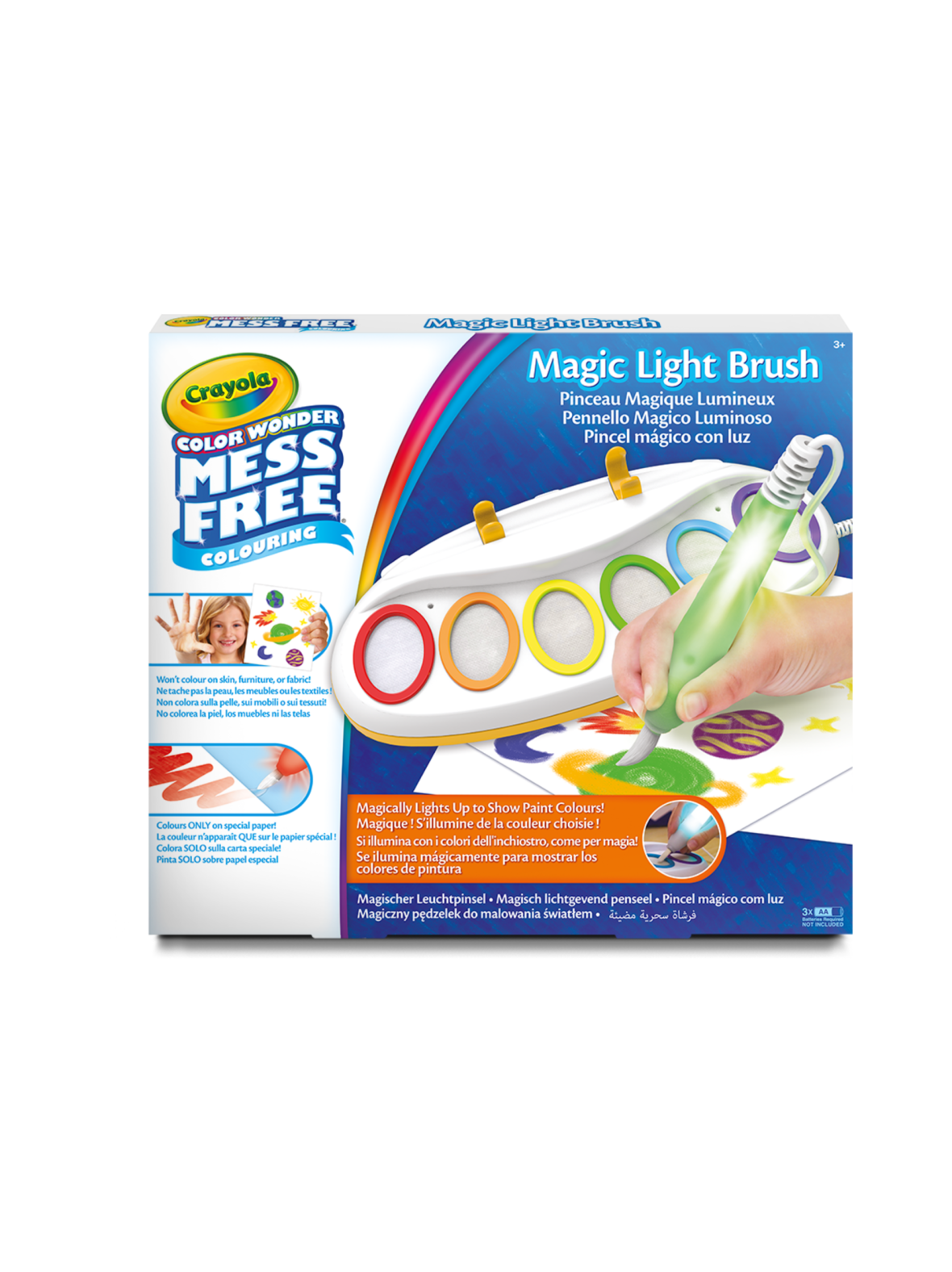Crayola color wonder magic light-up brush -taikamaalisetti