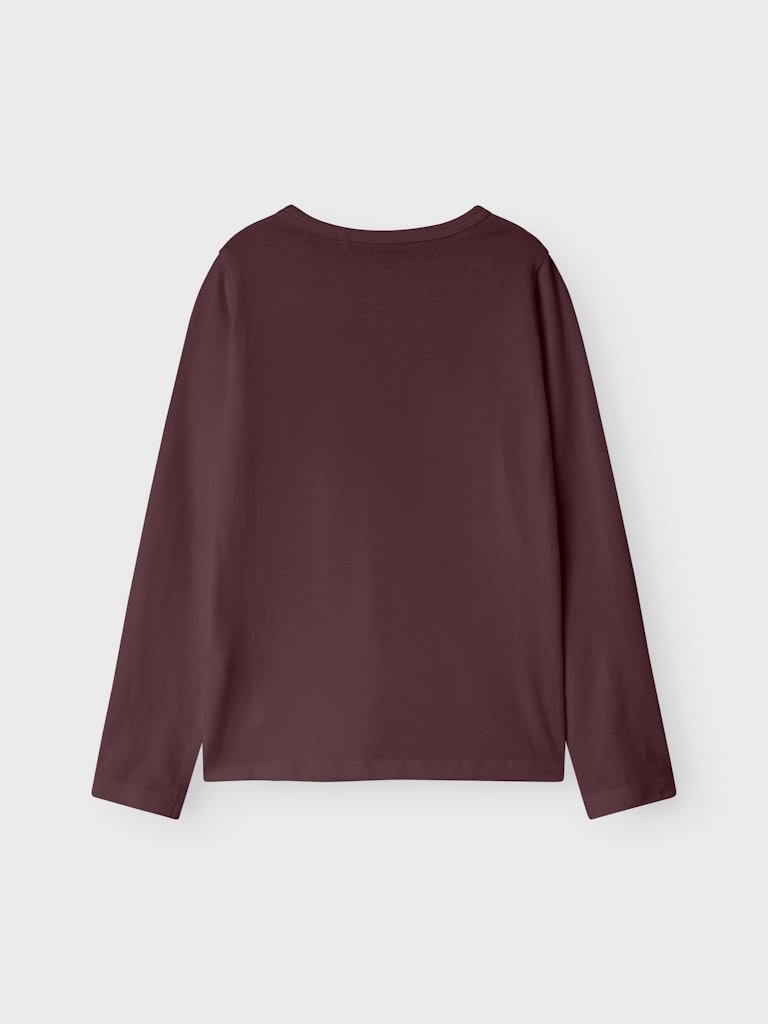 Name It lasten paita NKMSTUFF STUMBELG SS NREG TOP, viininpunainen