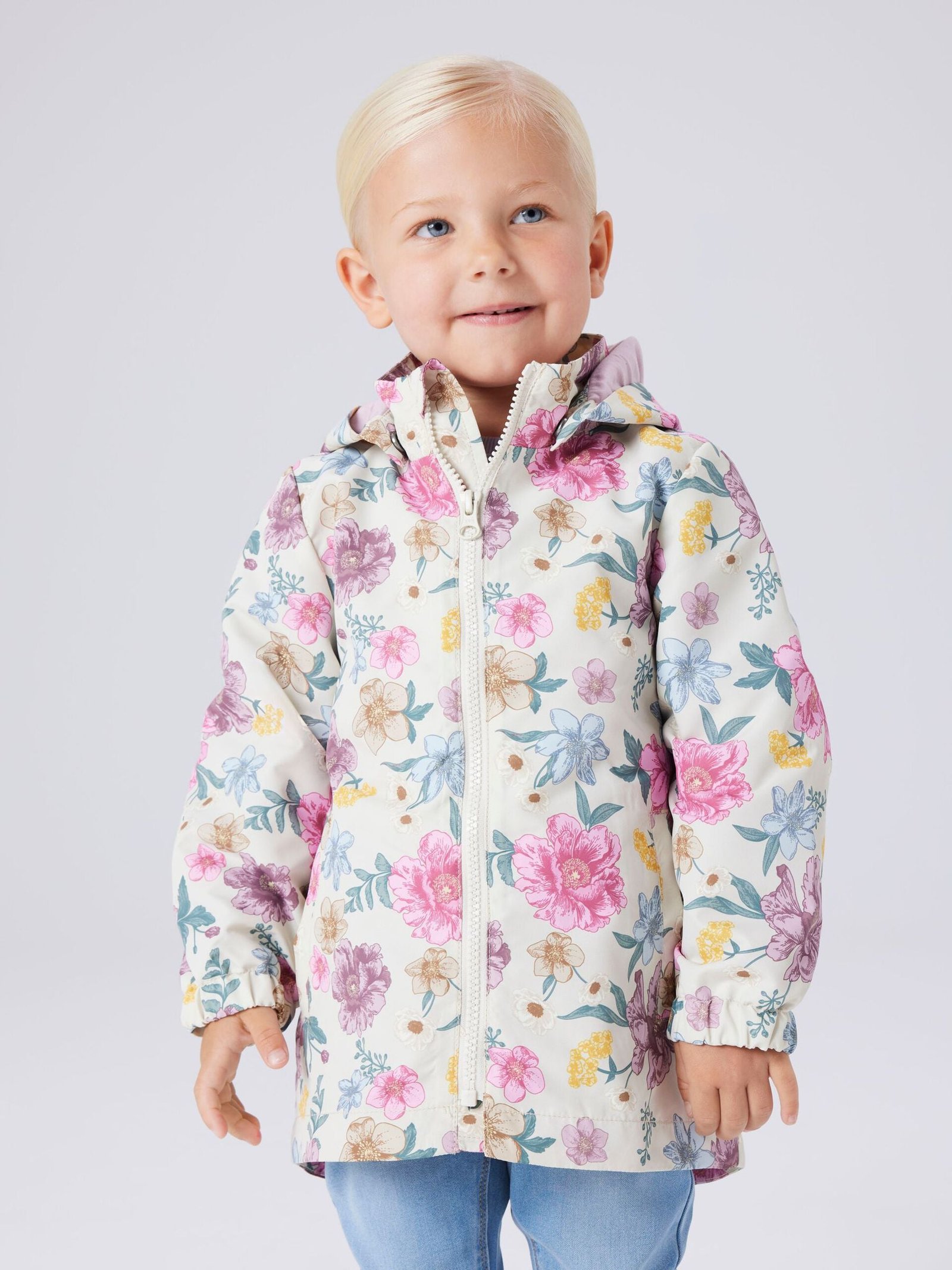 Name It lasten välikausitakki NMFMAXI Jacket, värikäs kuosillinen