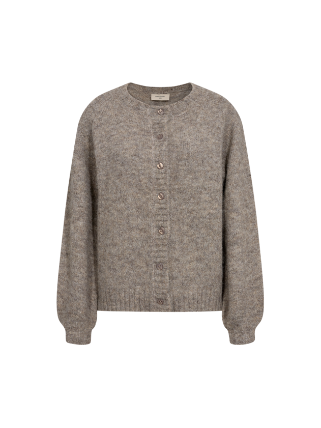 Freequent naisten neuletakki, LOUISA CARDIGAN Beige