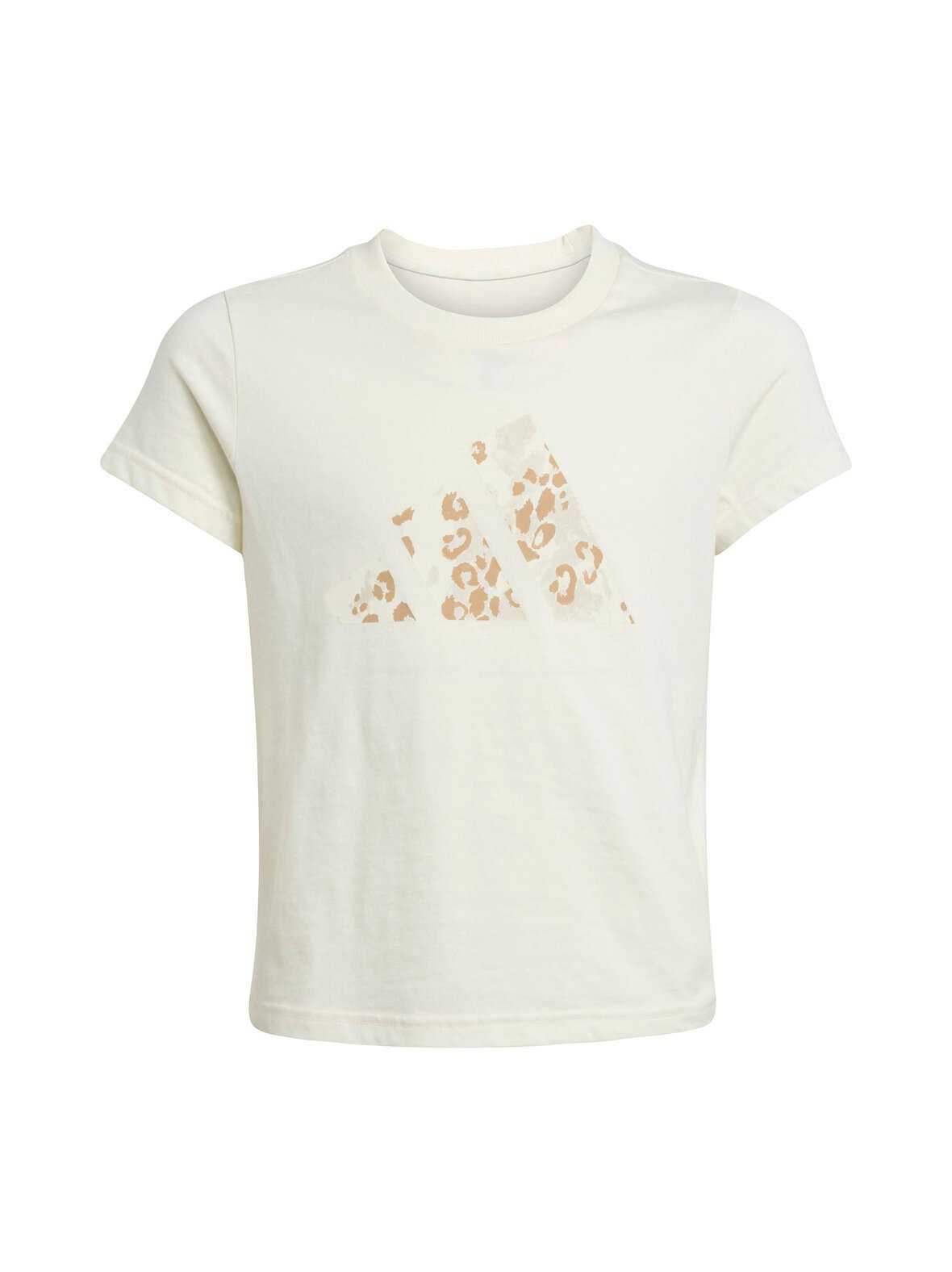 Animal print logo t-paita