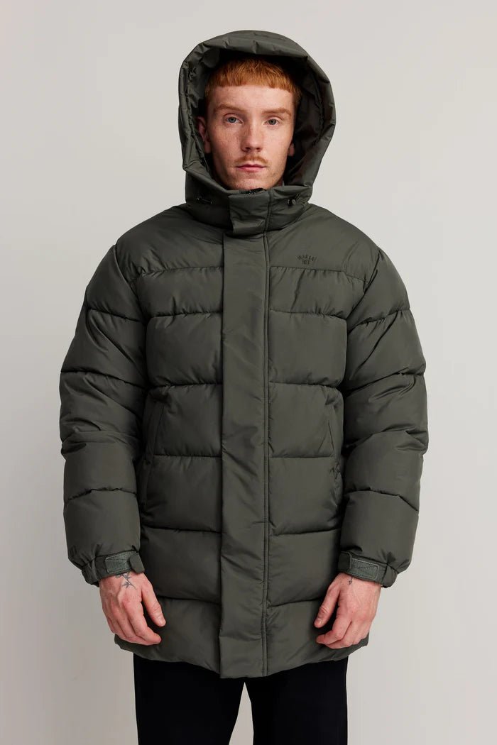 Makia miesten toppatakki K MILES JACKET, tummanvihreä