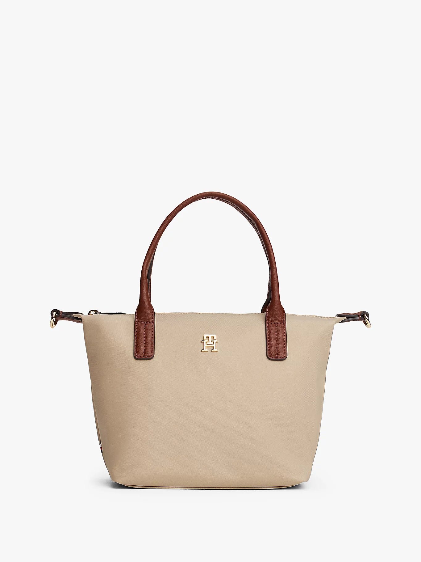Tommy Hilfiger laukku POPETTE MINI TOTE, vaalea beige