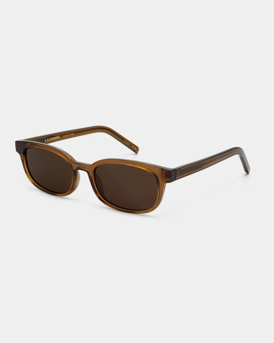 A.Kjaerbede unisex aurinkolasit Charlie, tummanruskea