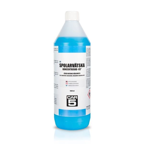 Tuulilasin pesuneste CAR5 Windscreen Wash Concentrate -65°C, 1000 ml, 1000 ml