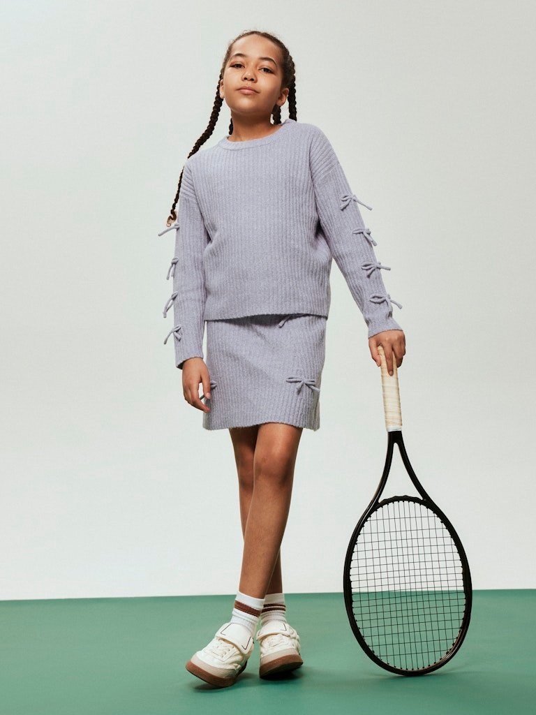 Name It lasten neulepusero NKFTarin LS Knit , violetti