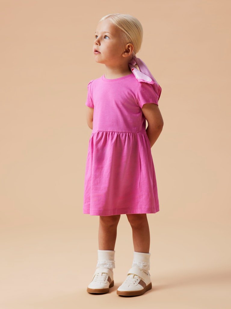 Name It lasten mekko NMFVivia SS Dress Noos, pinkki
