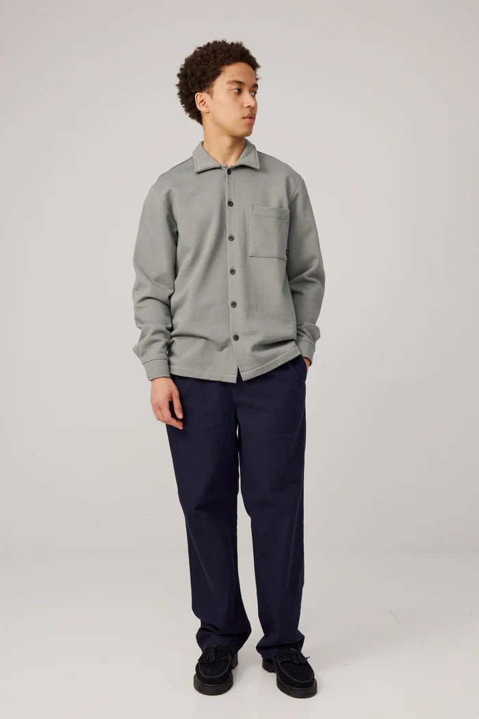 Makia miesten paitatakki Process Overshirt, vihreä