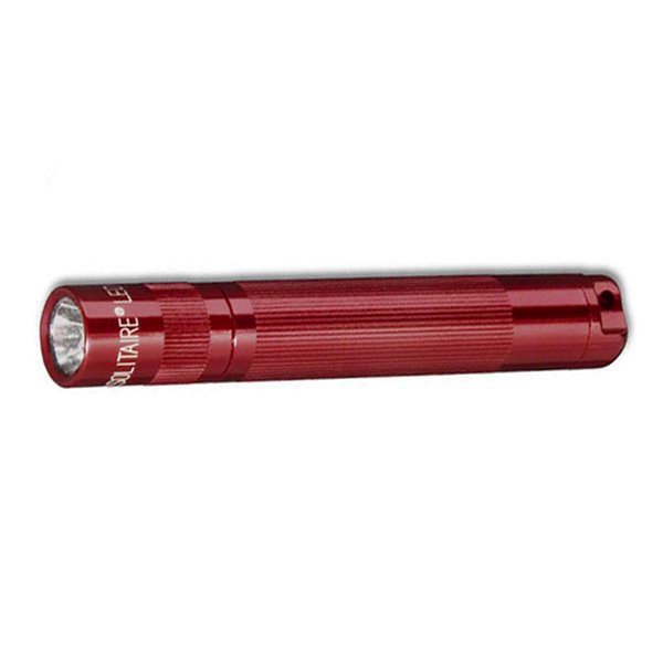Taskulamppu Maglite Solitaire LED - 47 lm / 81 mm / Paristokäyttöinen, Punainen