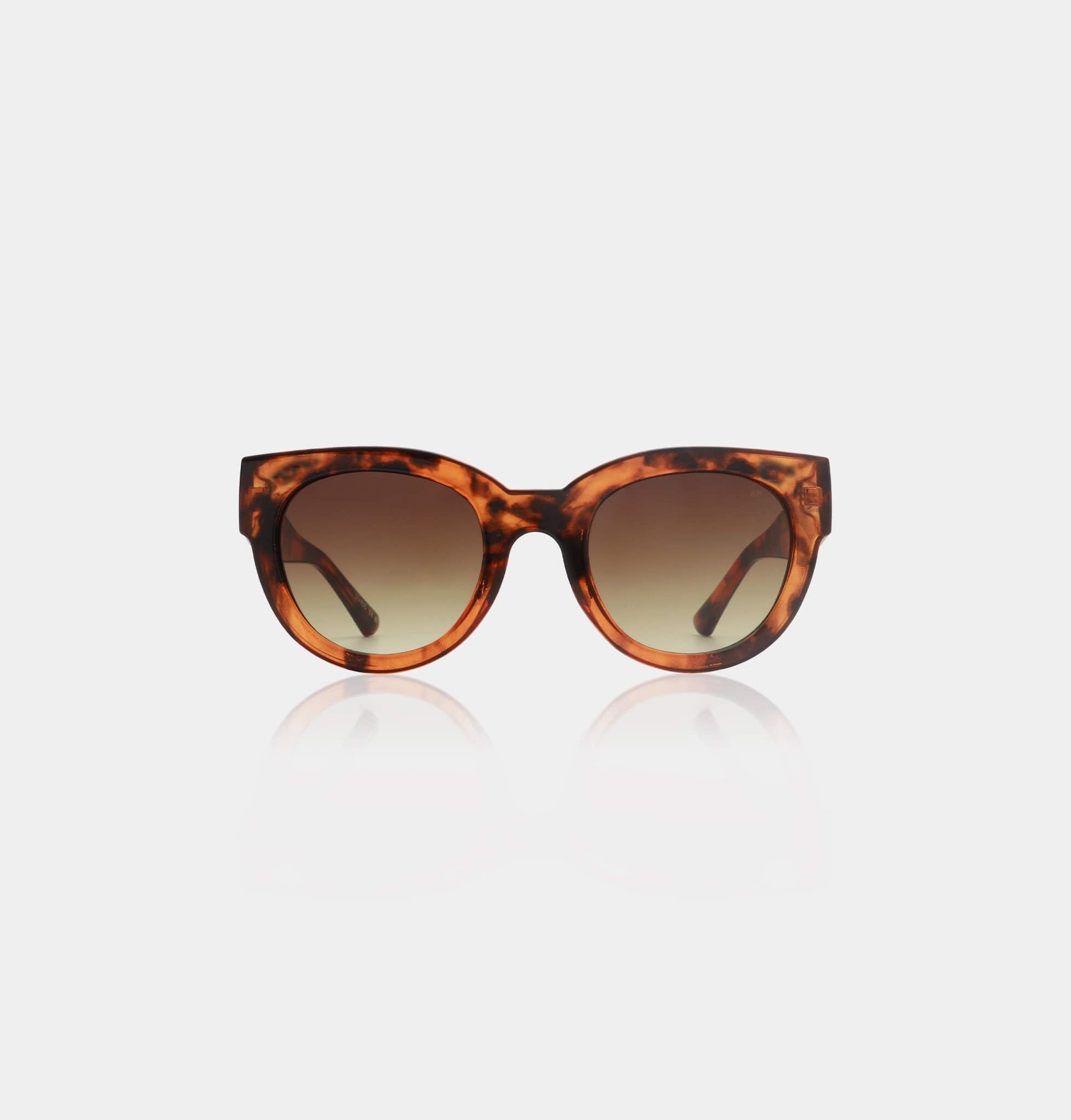 A.Kjaerbede Unisex aurinkolasit Lilly, musta ruutu