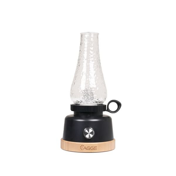 LED-lyhty AGGE Ambience, 250 lm, Musta