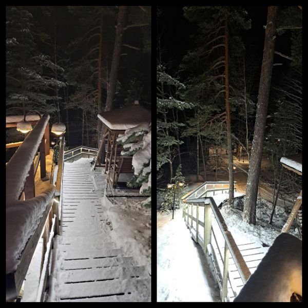 LED-nauhasetti ulkoportaisiin AGGE - Täydellinen setti, 10 m