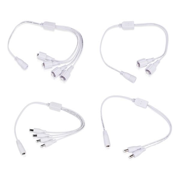 LED-nauhan haaroitinjohto AGGE, IP20/IP65, 2-haarainen kuiviin tiloihin (IP20)