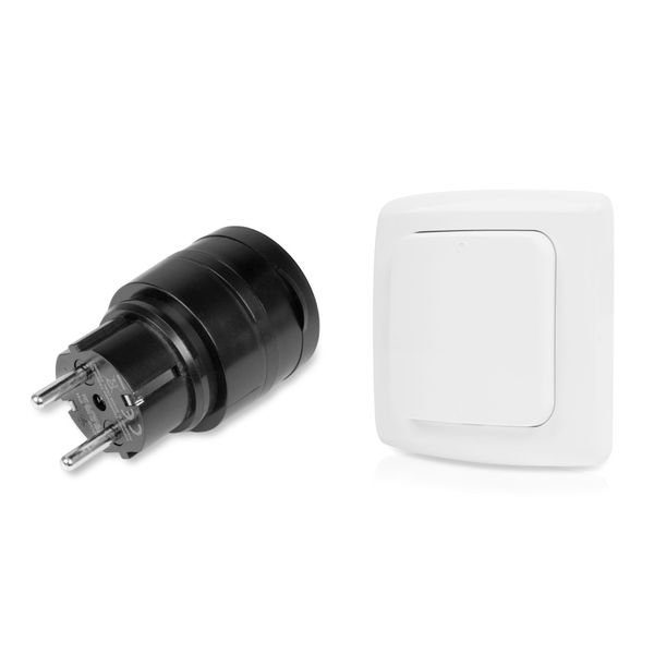 Kaukosäädin AGGE Wireless Wall Switch, Kaukosäädin + Pistorasia