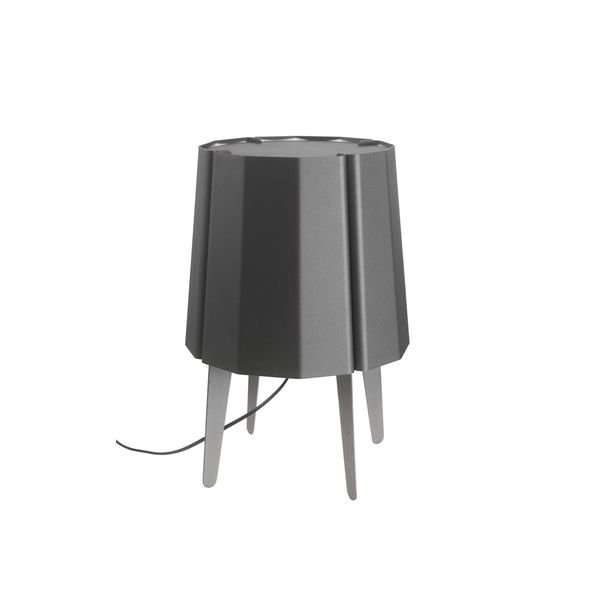 Pöytävalaisin Airam Laune Desk, E27, Antrasiitti