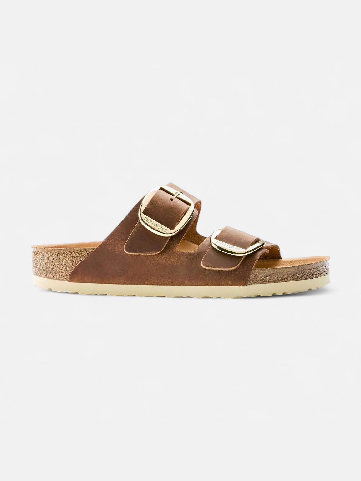 Birkenstock unisex sandaalit Arizona Big Buckle, konjakinruskea