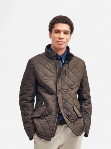 Barbour Powell Quilt KHAKI