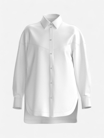 BOSS Orange naisten paitapusero, BOSTAFFA BLOUSE Valkoinen