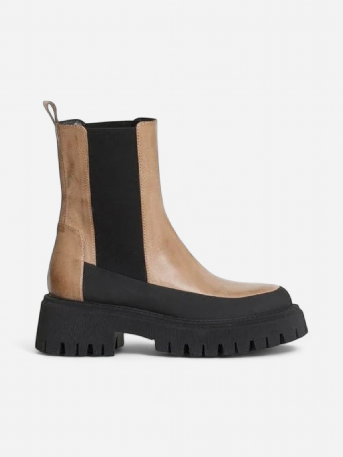 Bukela Naisten Nilkkurit HARPER COMBAT BOOTS Beige