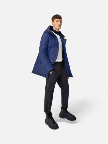 Canada Goose Miesten Untuvatakki, CARSON PARKA Tummansininen