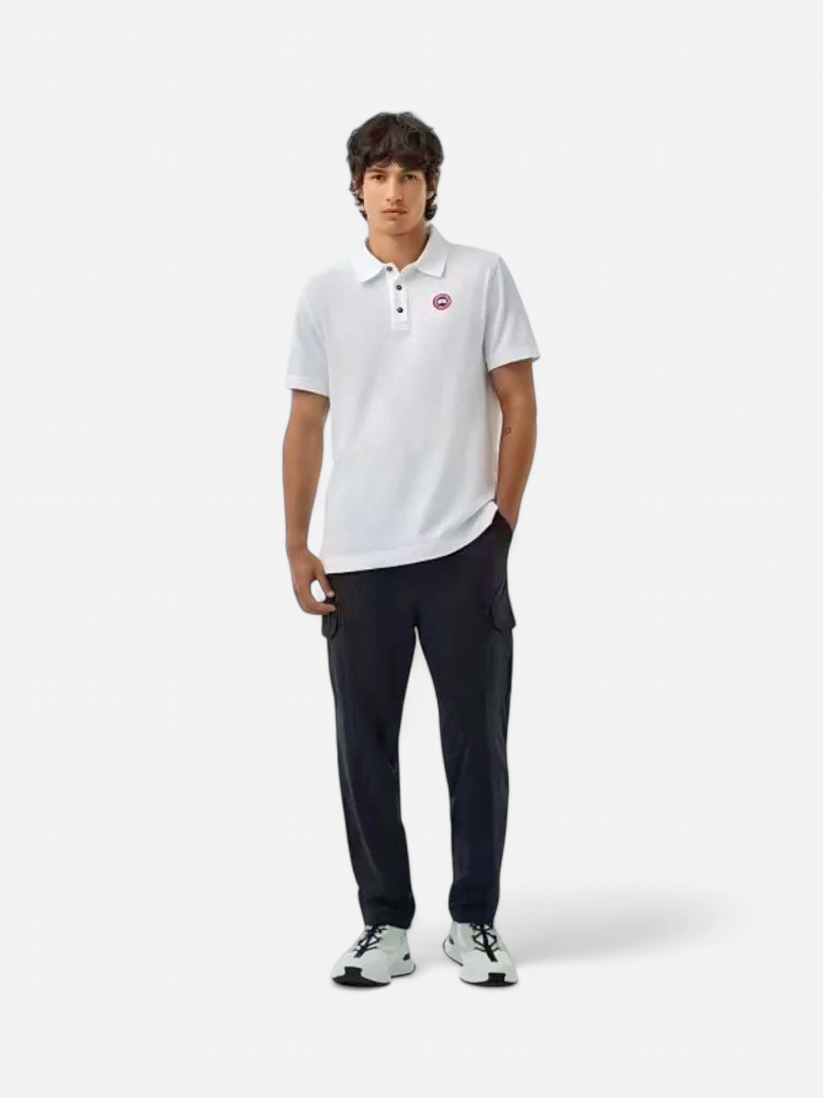 Canada Goose miesten pikeepaita, BECKLEY POLO Valkoinen