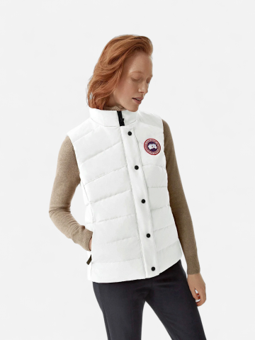 Canada Goose Naisten Liivi, FREESTYLE VEST Luonnonvalkoinen