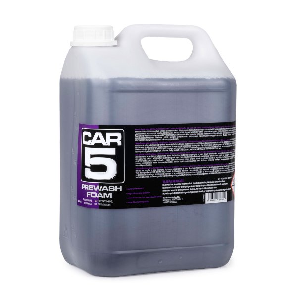 Esipesuaine CAR5 Prewash Foam - Vaahdotettava / Vahaturvallinen, 5000 ml